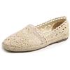 Feversole Close Toe Espadrilles Women's Comfort Breathable Slip On Flats Shoes