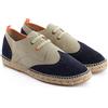 ABARCA. - Espadrillas Uomo Estate di Juta e Pelle. Fatto a Mano in Spagna Scarpa Casual Originali Flessibile Morbido Traspirante Modello Oxford EU