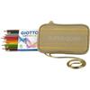 Astuccio Giotto Supermina Da 12 Colori + Pochette Super Glam Beige