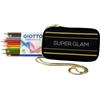 Astuccio Giotto Supermina Da 12 Colori + Pochette Super Glam Nero