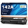INK4U 142A con chip cartuccia toner compatibile con HP 142A per HP Laserjet MFP M140w M110w M110 M140 M140w M139w M139 (1 nero)