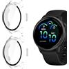 Yenwen Custodia per Garmin Vivoactive 6 Cover, 2 Pezzi HD Anti-Graffio Case, Schermo Vetro Temperato, Silicone TPU Custodia Antiurto Protettiva - Trasparente
