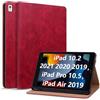 Cicili Cover per iPad 10.2 Pollici 9/8/7 Generazione,iPad Air 3/Pro 10,5 Custodia Pelle PU con Auto Sonno/Sveglia Protettiva Cover per iPad 10.2/iPad Air 3/ iPad Pro 10.5,Rosso