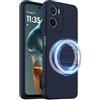 EasyShow Compatibile con Motorola Moto G06/G06 Power, Custodia in gel di silicone Accessori Mag Safe Magneti incorporati, Cover per Motorola Moto G06/G06 Power