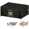 OLEVOLT Copritavolo Esterno Impermeabile 200x100x74cm Tessuto Oxford 600D