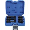 BGS technic BGS 5380 Set di bussole di potenza | attacco quadro 12,5 mm (1/2") | multidente interno (per XZN) M14 - M18 | 6 pz.