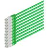 Shiverpeaks Cavo patch cat 6 S/FTP PIMF HF VE10 verde 0,25 m