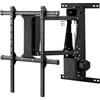 VEVOR Supporto TV motorizzato da parete, 32-65 pollici Supporto TV da parete con caminetto elettrico Nero