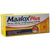 Maalox plus 200 mg + 200 mg + 25 mg compresse masticabili magnesio idrossido + alluminio ossido, idrato + dimeticone