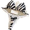 L6NqIAG Bikini A Due Pezzi Bikini Set Costume da Bagno a Vita Alta Costumi Sexy con Stampa zebrata Donna Costume Due Pezzi Donna(2103,S)