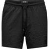 ONLY & SONS Onsted Life Solid Seersucker Swim Noos, Nero, XXL