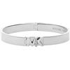 Michael Kors Bracciale da donna in acciaio inox con cristalli di cristallo standard, non preziosi, cristalli, Standard, Acciaio inossidabile, Cristallo