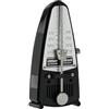 Wittner Metronomo Taktell Piccolo Serie 830 - Custodia in plastica - Senza campana - Nero - Meccanico a carica - Non sono necessarie batterie - Made in Germany