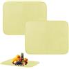 REBECCAHOWARD 2 Pezzi Tappetino Scolapiatti Assorbente,Tappetino Per Asciugare Piatti,Tappetino Spugna Cucina,tappetino Assorbente Per Lavare Bicchieri,piatti E Tazze,lavello E Stoviglie 30x40cm