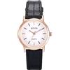 JewelryWe Orologio da donna analogico al quarzo classico business casual con cinturino in pelle