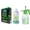 Bottos Giada, Sementi per tappeto erboso pregiato per aree poco soleggiate 1Kg + Concime Help 10+5+7+Micro da 1 litro Bottos con Pompa Spruzzatore a Pressione 2L