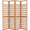 Relaxdays Graticcio, A x L: 180 x 161 cm, marrone