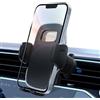 YISH Supporto Telefono Auto Porta Telefono Auto：360° Rotazione Porta Cellulare Auto, [Upgrated Clip e Silicone] Portacellulare Auto Universale per iPhone, Samsung, Google e Sony ecc- Nero