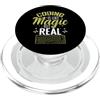 programming code PC computer nerd Langua La codifica è come una magia ma reale PopSockets PopGrip per MagSafe