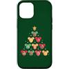 Disney Custodia per iPhone 12/12 Pro Disney Mickey Mouse Icon Ornaments Christmas Tree Holiday