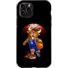 Bahaa's Tee Custodia per iPhone 11 Pro Basketball Player Shirts, Cool Cartoon Sports Graphic