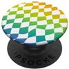 Classic Checkered Checkerboard Vintage D Arcobaleno Checker Swirl Checkers A Scacchi PopSockets PopGrip Adesivo