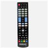 Digiquest Telecomando compatibile con TV LG dotate di telecomando IR (infrarossi) | Già configurato e pronto all'uso | Tasti streaming dedicati | Tasti visibili al buio
