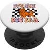 In My Spooky Dog Era Groovy Halloween Corgi Dogs Costume PopSockets PopGrip Adesivo