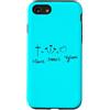 God's World Custodia per iPhone SE (2020) / 7/8 1 Croce 3 Chiodi 4Dato Perdonato Attraverso Cristo
