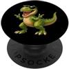 Funny Party Designs T-Rex con occhiali da sole Dinosauro PopSockets PopGrip Adesivo
