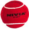 Nivia Heavy tennis cricket balls One Dozen Value Pack (rosso)