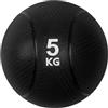 VirtuFit Palla medica Pro - Palla medica - 5 kg - Gomma - Nero