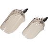 MUCKLILY 2 Pezzi Cucchiaio per Esca da Pesca in Plastica Attacco a Vite da 8mm Design Capiente e Portatile per Pesca All'aperto