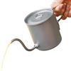 Generic Bollitore Portatile Da Viaggio 420ml Bollitore Con Beccuccio Caffè | Bricco Da Viaggio Per Acqua, Bottiglia Caffè Per Picnic All'aperto, Trekking, Escursionismo E Casa