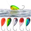 Generic 6 Pezzi Esche Popper Galleggianti 8 cm 13 g for Luccio e Spigola