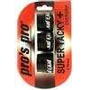 Generisch Pros Pro Super Tacky Plus - Fascia da tennis, 3 pezzi, colore: Nero