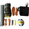 Generisch Set di rete da beach volley con aste e palla, rete professionale da