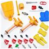 CYCOBYCO Kit di spurgo freni per bici SRAM Maven Motive DB8, set completo di strumenti di spurgo per olio minerale e freni a disco idraulici DOT 4/5.1, MTB e bici da strada