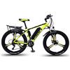 Generic Bicicletta elettrica da montagna per adulti, 26'', ebike da uomo, telaio in lega di magnesio con batteria rimovibile da 36 V 240 W 13 Ah per ciclismo all'aperto, pendolarismo, viaggi, gialla