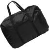 Luxshiny Borsa Bici Pieghevole in Nylon Nero Grande capacità, Anti-graffio e Cerniera Apribile, per Trasporto Bici da Corsa e Mountain Bike