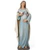 BC BUILDCLASSIC BC Catholic Pregnant Mary Mother Statue, 8.4 H Expectant Mary Figure, Hand Painted Religious Gifts for Pregnant Women,Devoted Home Decor, Classical Renaissance Sculpture by Buildclassic