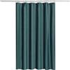 N&Y HOME Tenda da doccia in tessuto o fodera con magneti, qualità alberghiera, lavabile in lavatrice, idrorepellente, colore foglia di tè, 72 x 72 cm
