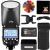GODOX Flash Speedlite V1 avec récepteur intégré compatibile con Olympus/Pan