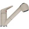 Franke Miscelatore da Incasso Cucina Monocomando con doccetta Franke Novara Plus Doccia Sahara - 115.0470.663