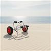 Carrello Per Kayak Con Ruote, Carrello Imbottito Per Canoe E Kayak, Ideale Per