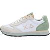 SUN68 Uomo Sneakers Basse Z36106 Pelle Bianco 43