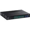 TRENDnet Switch PoE+ Web Multi-Gig a 10 porte, 8 porte PoE+ 2.5GBASE-T, 2 slot SFP+ 10G, alloggiamento in metallo, switch Ethernet di rete gestito, protezione a vita, nero, TPE-3102WS