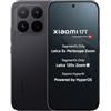 XIAOMI 17T (nero, 12 GB + 512 GB) | Fotocamere Leica Flagship | Ottica Leica UltraPure | Segmento Best Leica 5X Zoom ottico | Zoom IA di 120X | Schermo AMOLED da 16,74 cm (6,59 pollici) 120 Hz | 3500