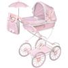DE CUEVAS TOYS Carrozzina per bambole Sophie pieghevole con ombrellino DeCuevas 81075