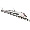 MEHANO HO 1:87 TGV DUPLEX "inoui" della SNCF Confezione 4 elementi
